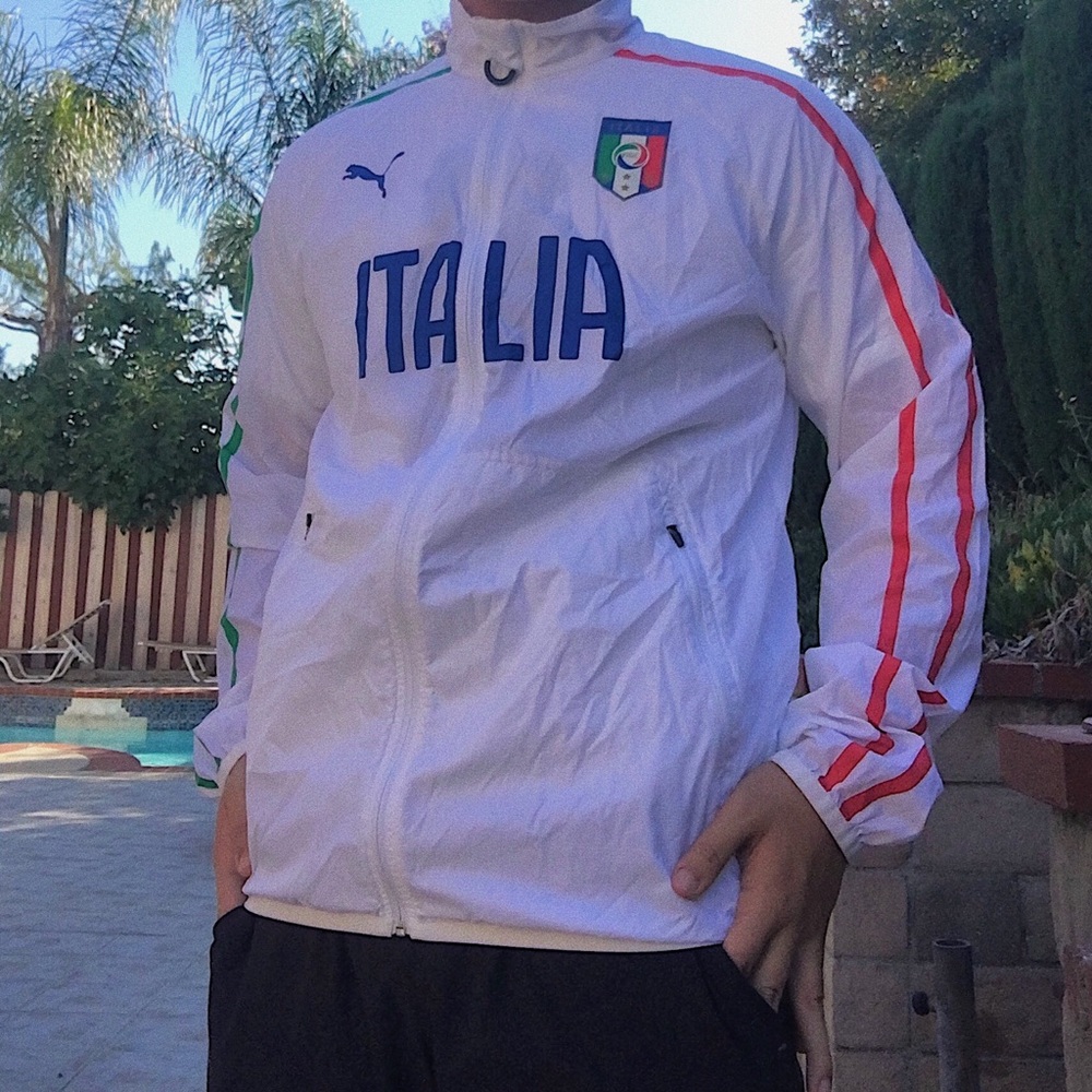 Italia soccer team windbreaker